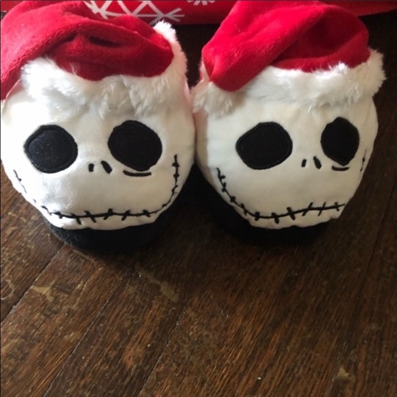 Disney Tim Burton red white and black slippers 2.5 - Picture 5 of 8